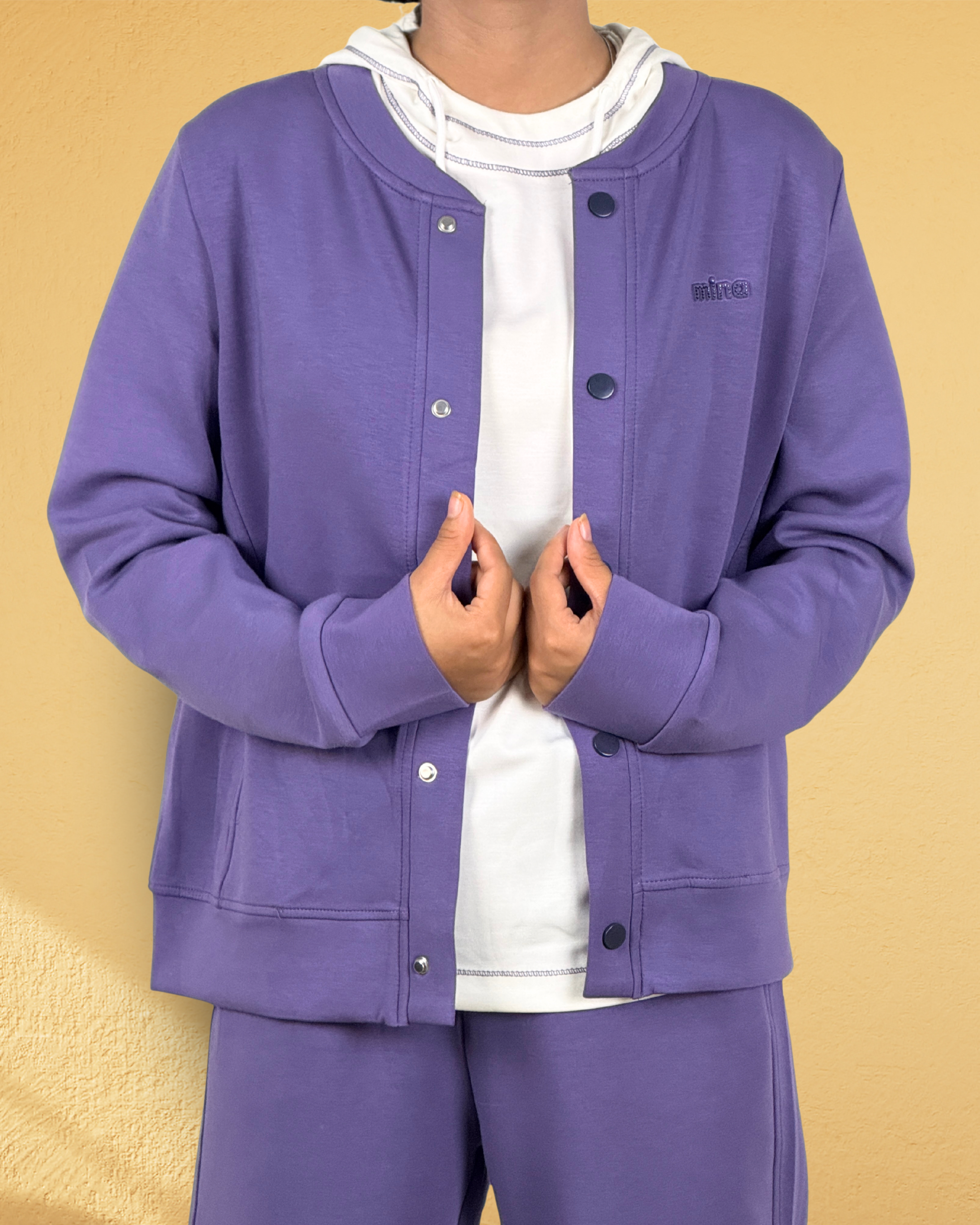 3-Piece Tracksuit with Inner Hoodie