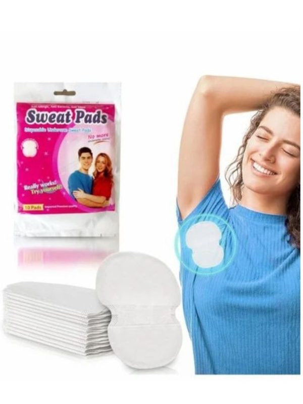 Disposable Underarm Sweat Pad, 10 pads