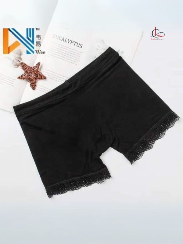 Lace Trimmed Modal Boxer Shorts